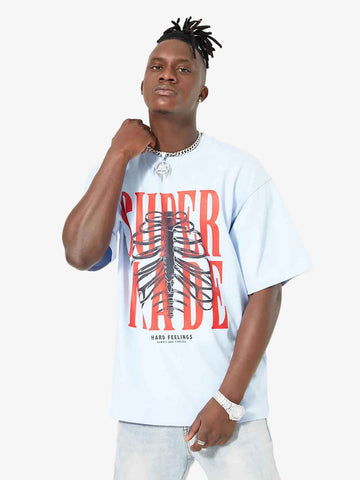 Thesupermade Skull Printed Logo Design T Shirt -1159 