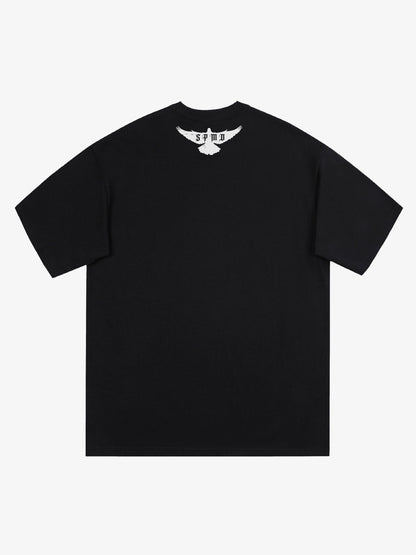Original Saint Slogan Graphic T-Shirt 