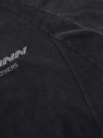 Deconstruction Split Embroidered T-shirt 