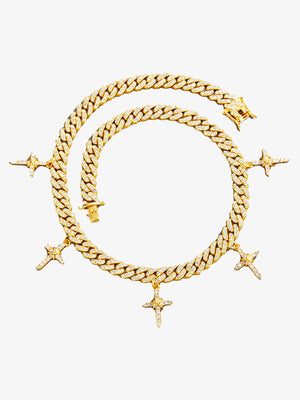 Thesupermade Cross Necklace - 1688 
