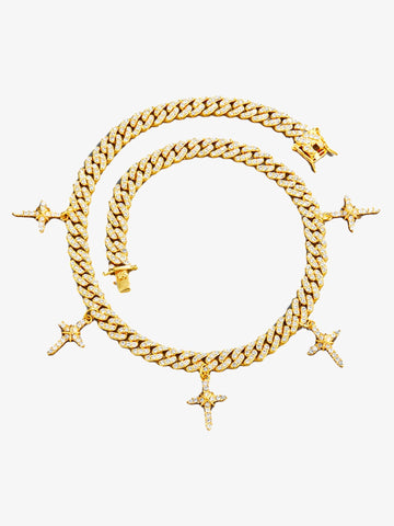 Thesupermade Cross Necklace - 1688 
