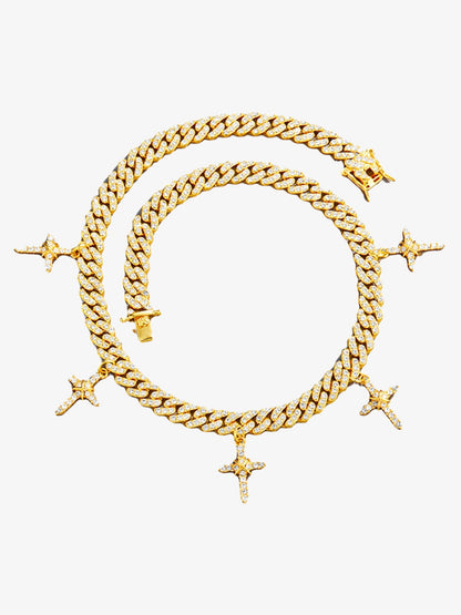 Thesupermade Cross Necklace - 1688 