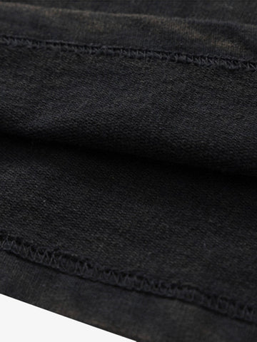 Thesupermade Washed Hooded Cotton Undershirt 