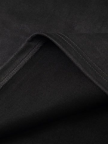 Embroidered Neckline Oversized T-Shirt 