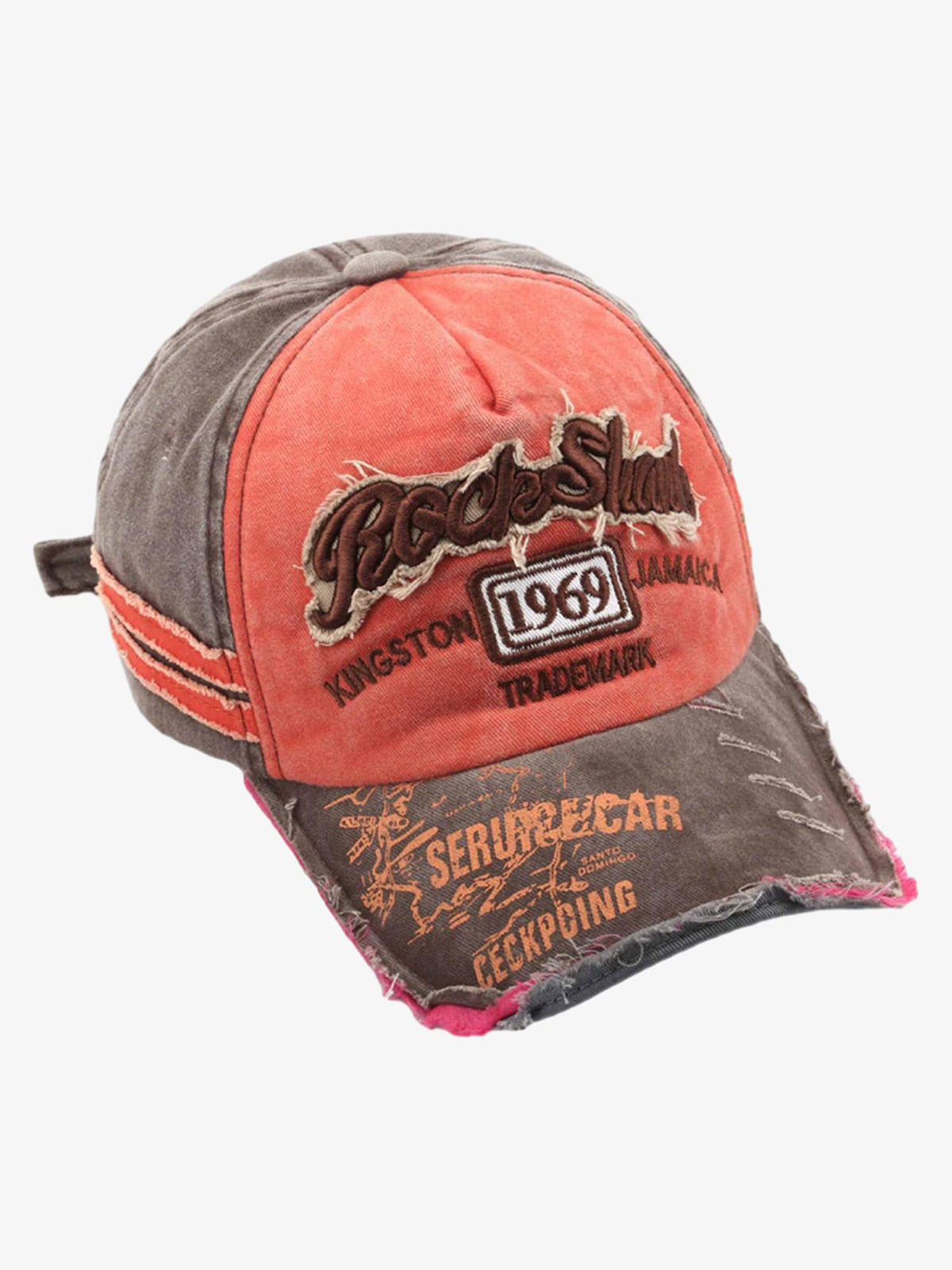 Thesupermade Retro Letter Denim Cap - 2136 