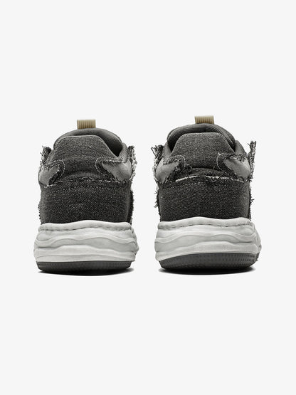 Distressed Deconstructed Split Whisker Platform Sneakers - 2602 