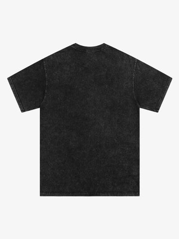 Original Street Protrait Graphic Print T-Shirt 