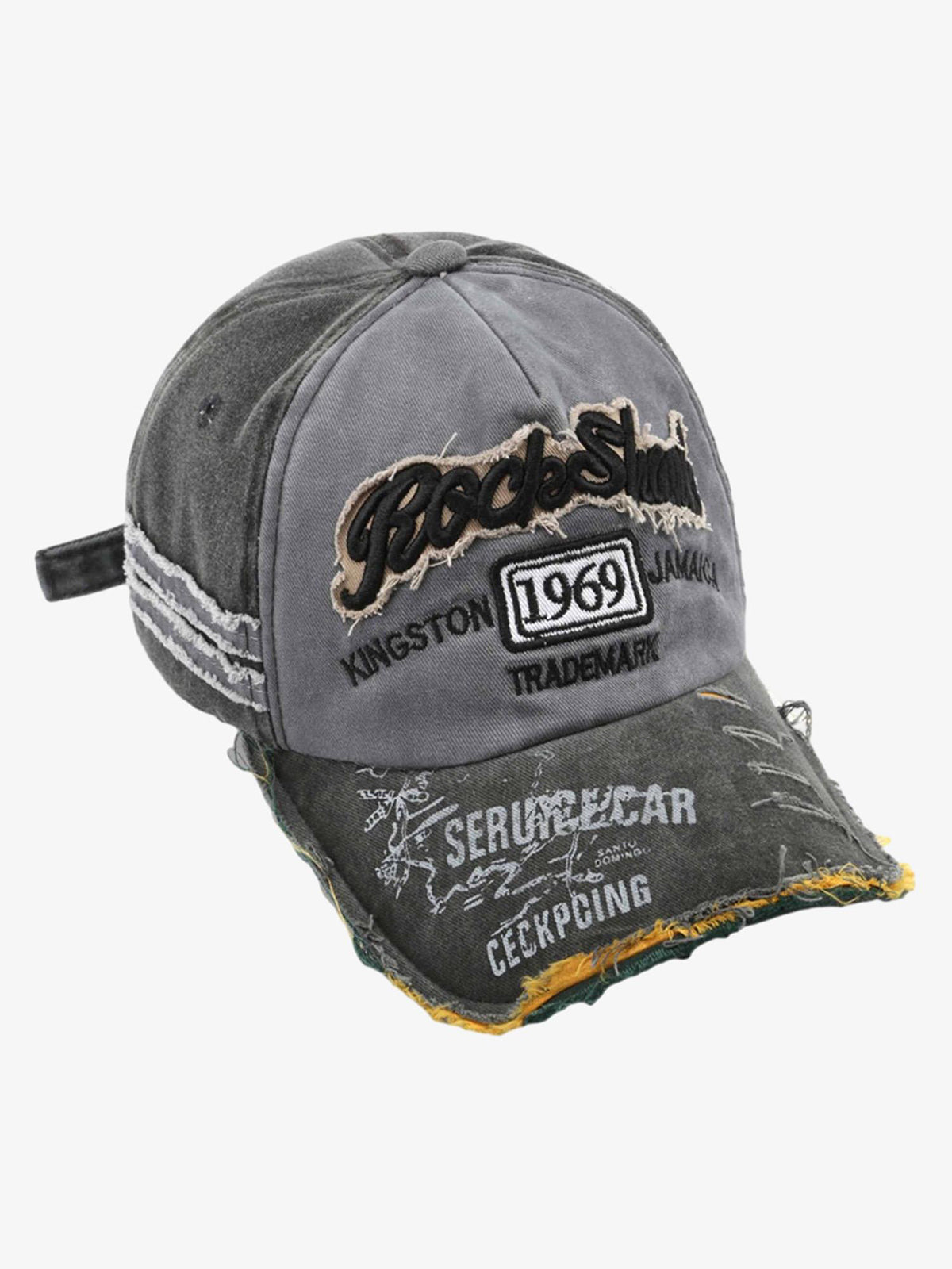 Thesupermade Retro Letter Denim Cap - 2136 