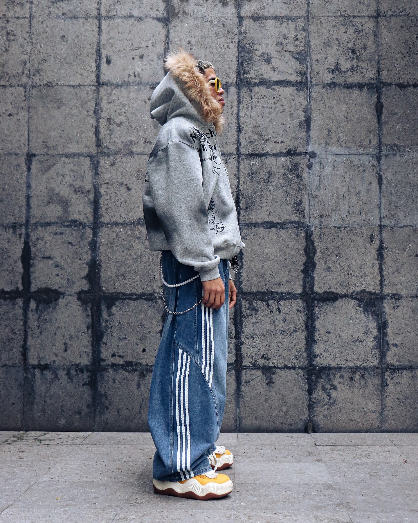 Supermade × Mortemartt Graphic Hooded Jacket- 2279