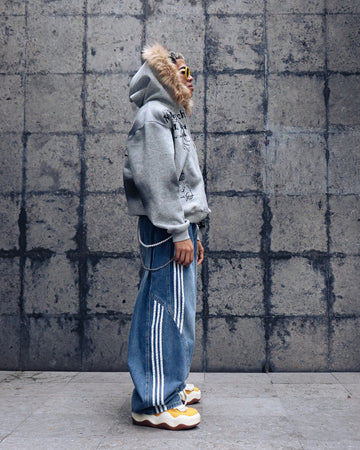 Supermade × Mortemartt Graphic Hooded Jacket- 2279