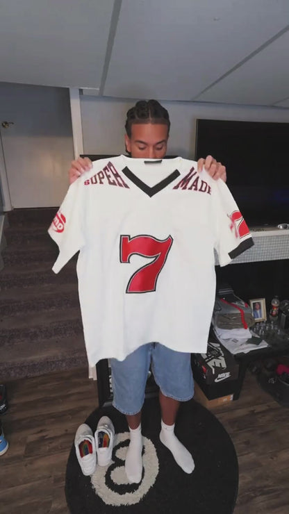 Original "SUPER 7" V-Neck Jersey T-SHIRT - 2400